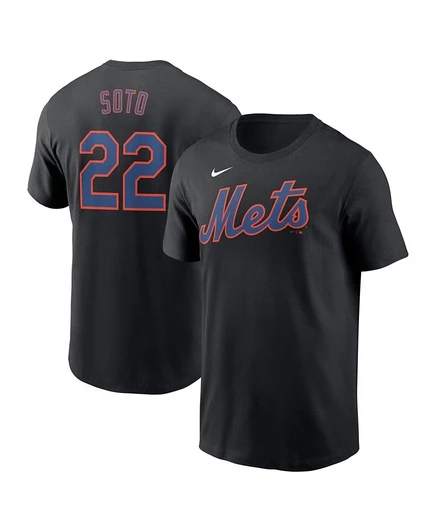 Мужская футболка Nike Juan Soto с номером, черная