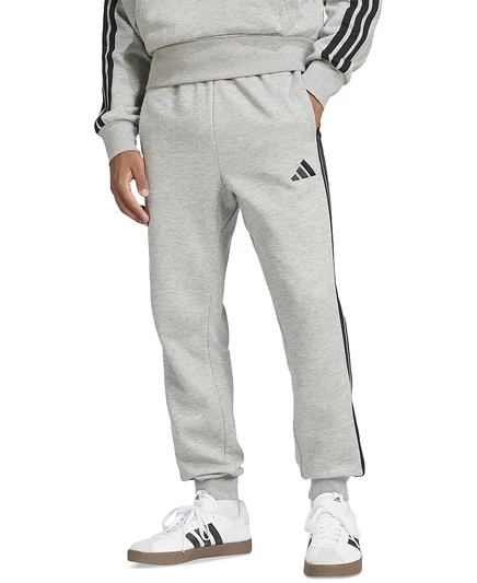 Мужские флисовые джоггеры Adidas Essentials 3-Stripes, серые