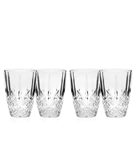 Набор Godinger Dublin из 4 стаканов для сока по 5 унций clear