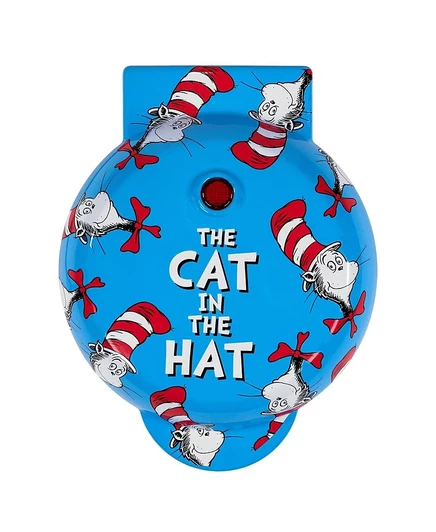 Кухонная мини-вафельница Uncanny Brands Cat in the Hat, многоцветная
