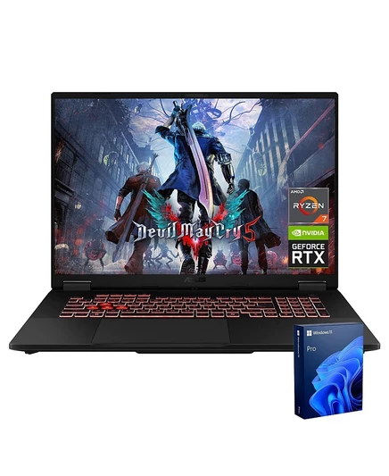 Ноутбук ASUS TUF A18 18″ Ryzen7 64ГБ 1ТБ RTX 5070, серый