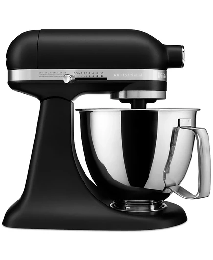 Кухонный миксер KitchenAid Artisan Mini 3,3 л наклонная головка, черный