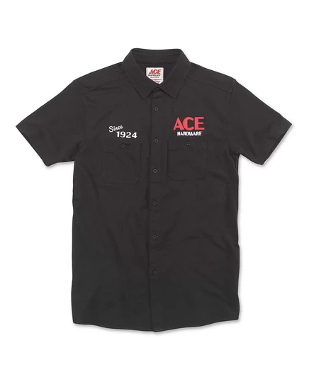 Мужская рубашка American Needle Ace Hardware, черная