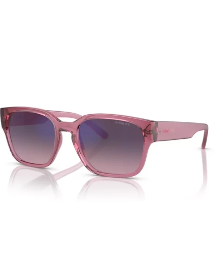  Мужские солнцезащитные очки Hamie с зеркальным градиентом AN4325 transparent pink