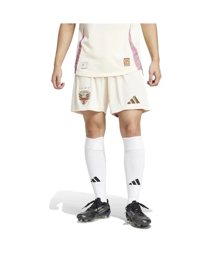 Мужские шорты Adidas Tan D. C. United Away 2025 The Soul Kit Authentic Shorts от Adidas. tan