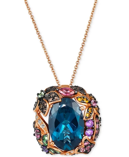 Женская подвеска Le Vian с голубым топазом