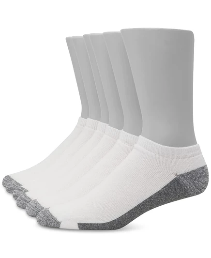 Мужские носки Hanes Ultimate Xtemp низкие, 6 пар, белые