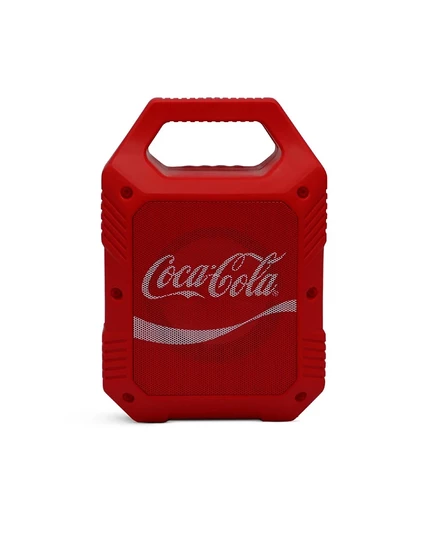 Портативная колонка Diet Coke с LED и FM, красная