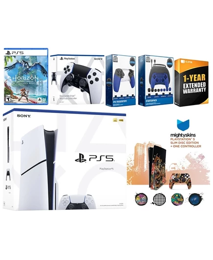 Игровая консоль Sony PlayStation 5 Slim дисковая, 1 ТБ, белая