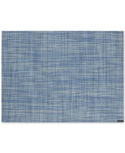 Сервировочный коврик Chilewich Mini Basketweave, голубой