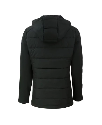 Женская черная куртка Cutter & Buck Cincinnati Bengals Evoke Hybrid Eco Softshell с капюшоном на молнии от Cutter & Buck black