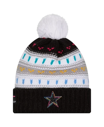 Женская шапка New Era Cowboys Crucial Catch, черная