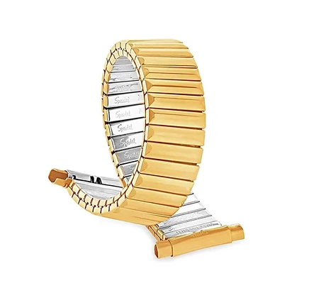 Мужской браслет Speidel Twist-O-Flex 16–22 мм, золотистый