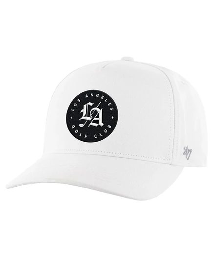 Брендовая мужская белая шляпа TGL Los Angeles Golf Club Hitch Adjustable от бренда '47 white