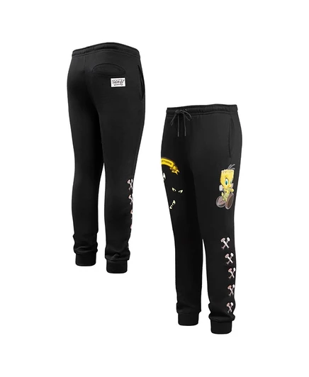 Мужские черные джоггеры Freeze Max от Looney Tunes Franken Tweety Joggers black