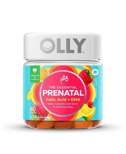Пренатальные жевательные витамины Olly Essential Prenatal, 60 шт