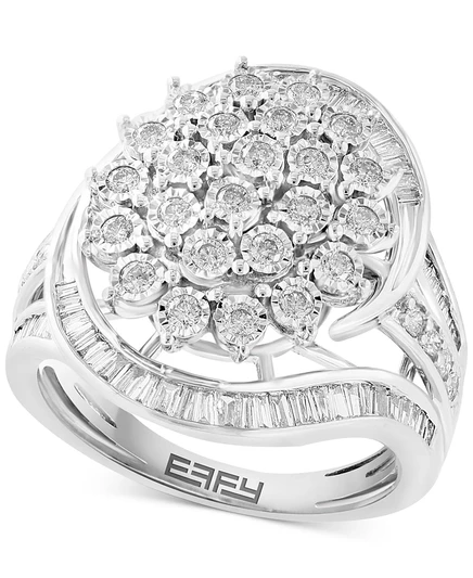 Кольцо EFFY с бриллиантами 7/8 карат в 14K золоте, золотое