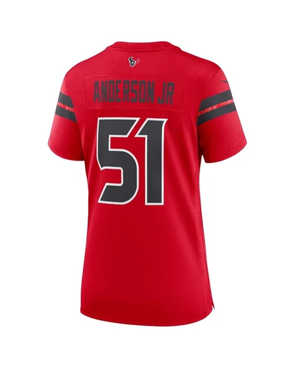 Женская майка Nike Will Anderson Jr. Red Houston Texans для альтернативной игры red