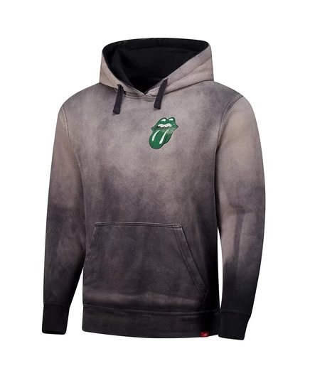 Спортивный пуловер с капюшоном Rolling Stones x Boston Celtics Collab серого цвета для мужчин и женщин gray