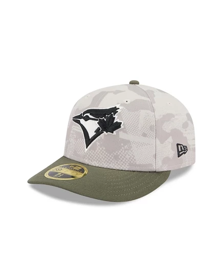 Мужская кепка New Era 59FIFTY Blue Jays, бежево-оливковая