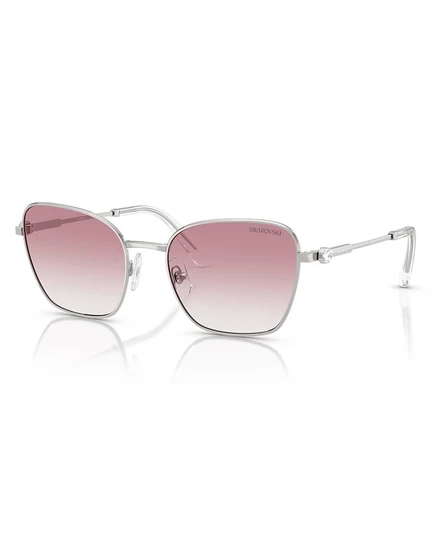 Женские солнцезащитные очки Swarovski SK7029, серебристые