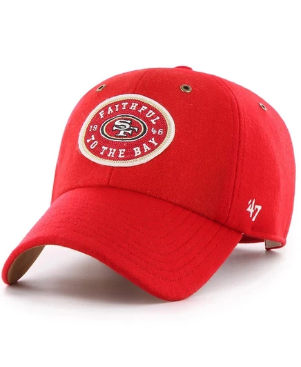 Унисекс кепка '47 x Stoney Clover Lane 49ers, красная