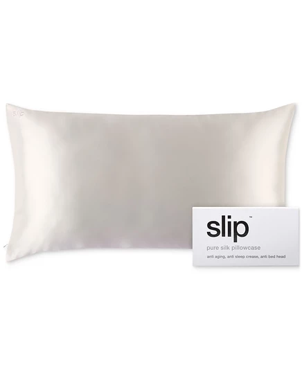 Наволочка Slip King Pure Silk 22 momme 51×91 см, белая