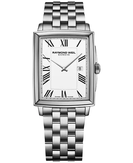 Мужские часы Raymond Weil Toccata, 29×37 мм, белые