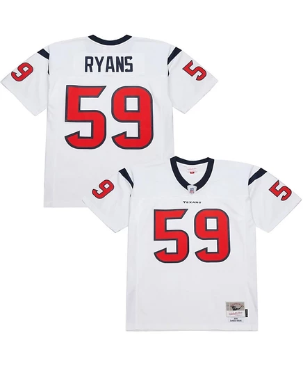 Мужская джерси Mitchell & Ness DeMeco Ryans 2006, белая