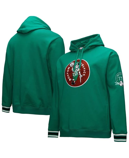 Мужская худи Mitchell & Ness Celtics винтажная, зеленая