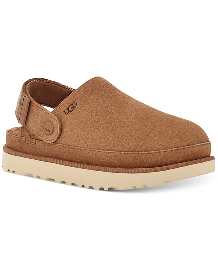 UGG® Женские сабо на плоской подошве Goldenstar коричневого цвета