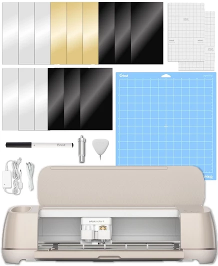 Режущий плоттер Cricut Maker 4, бежевый