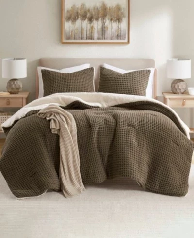 Комплект одеяла Madison Park Textured Knit Chenille