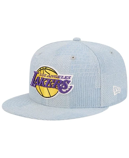 Мужская кепка New Era 9FIFTY Los Angeles Lakers джинсовая, синяя