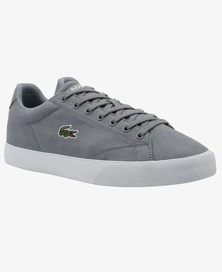 Мужские кроссовки Lerond с низким профилем от Lacoste серого цвета