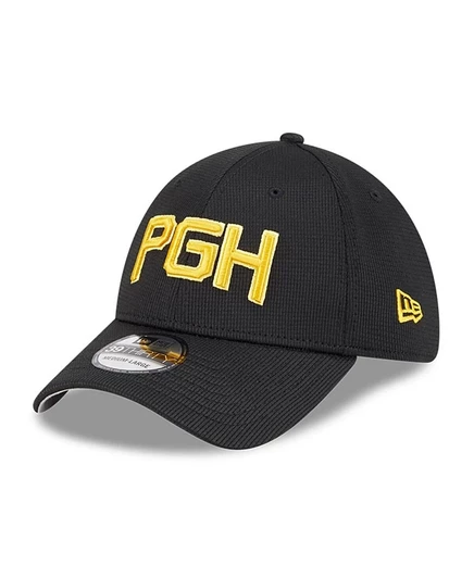 Мужская кепка New Era Pittsburgh Pirates 39THIRTY, черная