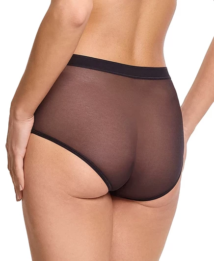Женские трусы-шорты Hanky Panky Mesh Boyshort, черные