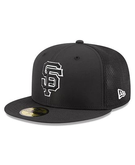 Мужская кепка New Era 59FIFTY San Francisco Giants 2026, чёрная