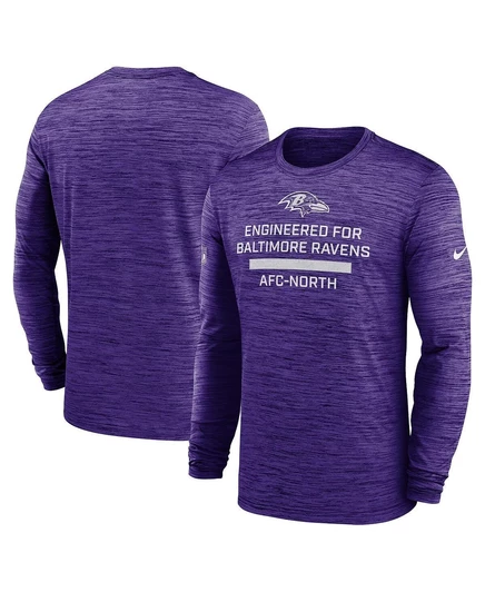 Мужская футболка Nike Sideline Baltimore Ravens, фиолетовая