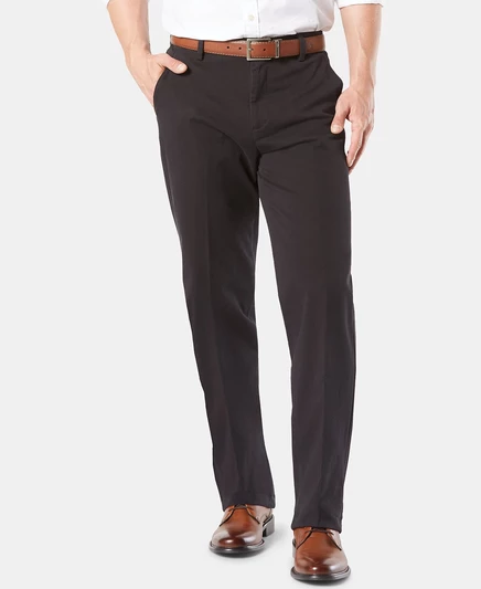 Мужские брюки Dockers Workday Smart 360 Flex стрейч, черные