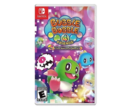 Видеоигра Nintendo Bubble Bobble 4 Friends — Switch, белая