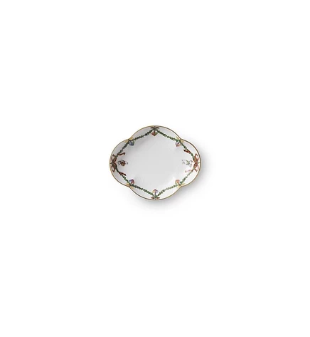 Блюдо Royal Copenhagen Star Fluted, 18 см, разноцветное