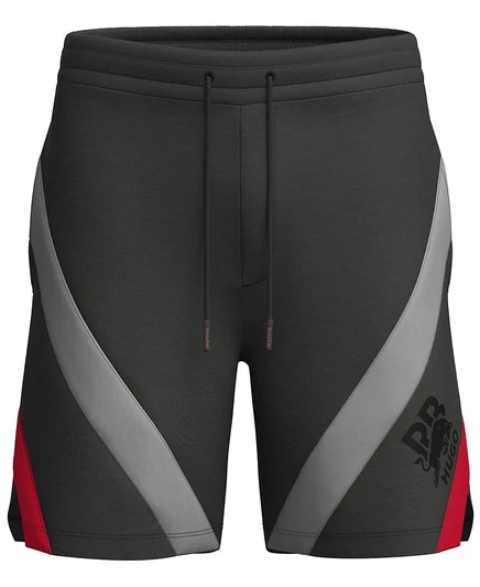 Мужские шорты Hugo Boss HUGO свободного кроя с логотипом, черные