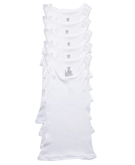 Майки для мальчиков Hanes, 5 шт., белые