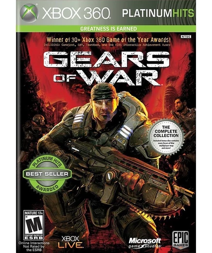 Игра Gears of War (Platinum Hits) для Xbox 360