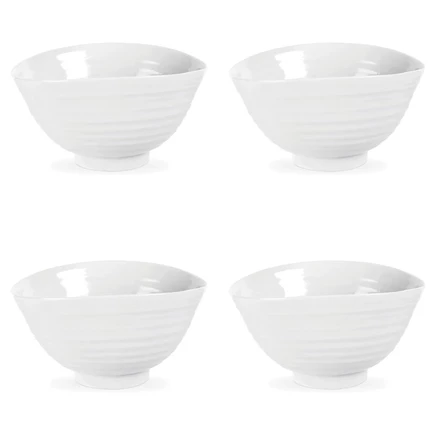 Миски на ножке Portmeirion Sophie Conran, 4 шт., белые