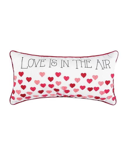 Декоративная подушка C & F Home Love Is In The Air 30×60 см, красная