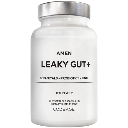 Комплекс Codeage Amen Leaky Gut, 90 капсул