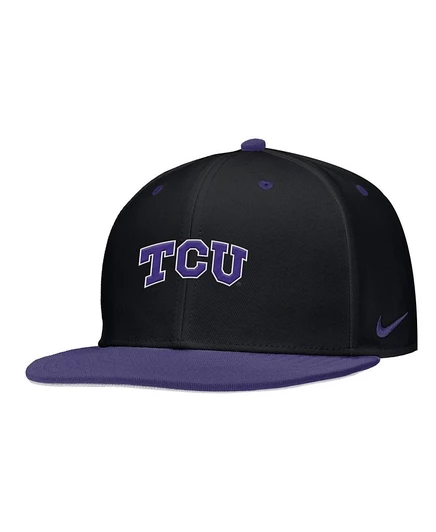 Мужская бейсболка Nike TCU Horned Frogs On-Field, черная