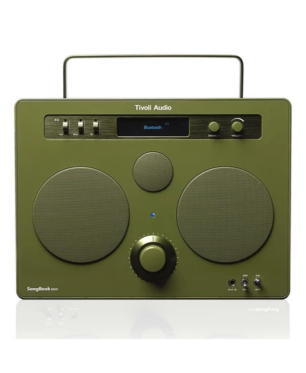 Портативная колонка Tivoli Audio Songbook MAX Bluetooth, зеленая